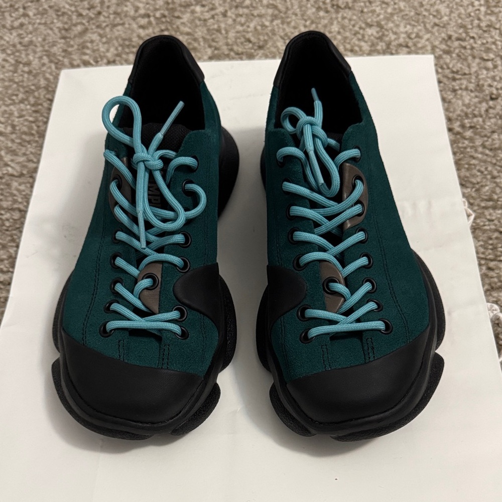 Camper Women's Sneakers in Teal and Black